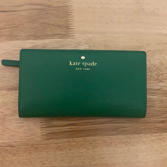 kate spade Handbags - Kate spade green wallet